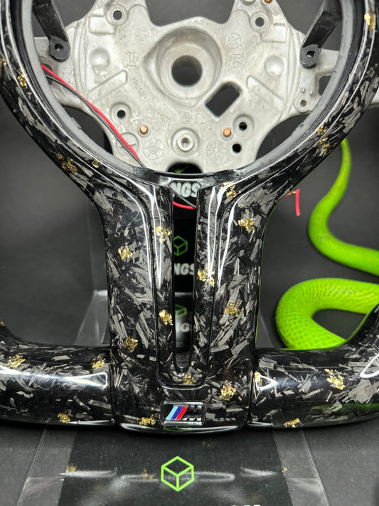 BMW Sportlenkrad Forged Carbon Farbsplitter (LED) F-Serie