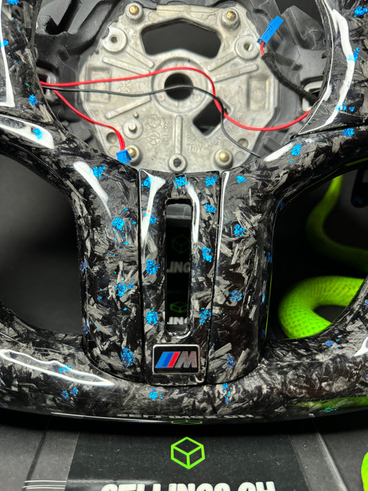 BMW Sportlenkrad Forged Carbon Farbsplitter (LED) G-Serie