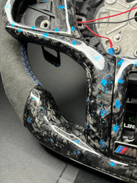BMW Sportlenkrad Forged Carbon Farbsplitter (LED) G-Serie