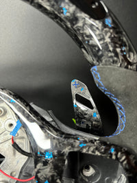 BMW Sportlenkrad Forged Carbon Farbsplitter (LED) G-Serie