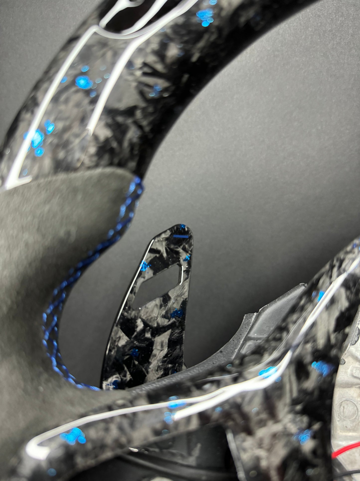 BMW Sportlenkrad Forged Carbon Farbsplitter (LED) G-Serie