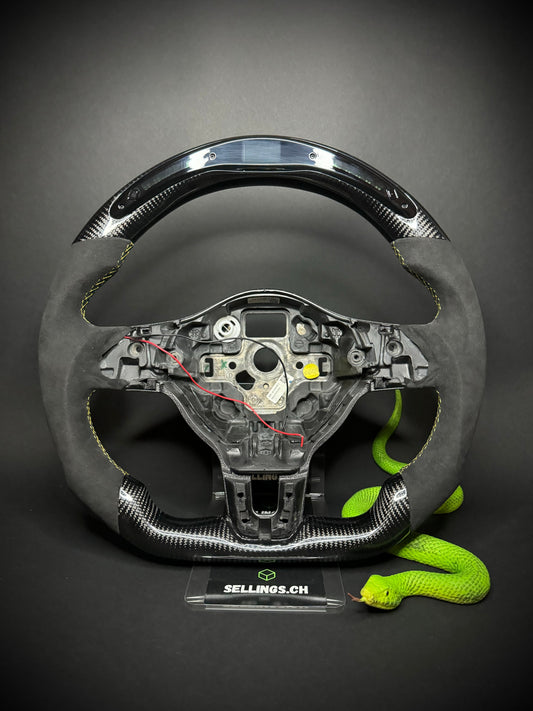 VW Golf 6 Sportlenkrad Carbon (LED)
