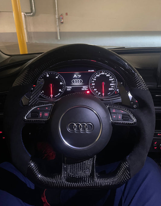Audi Sportlenkrad Carbon (LED)