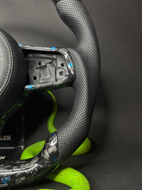 VW Golf 7/7.5 Sportlenkrad Forged Carbon Farbsplitter (LED)