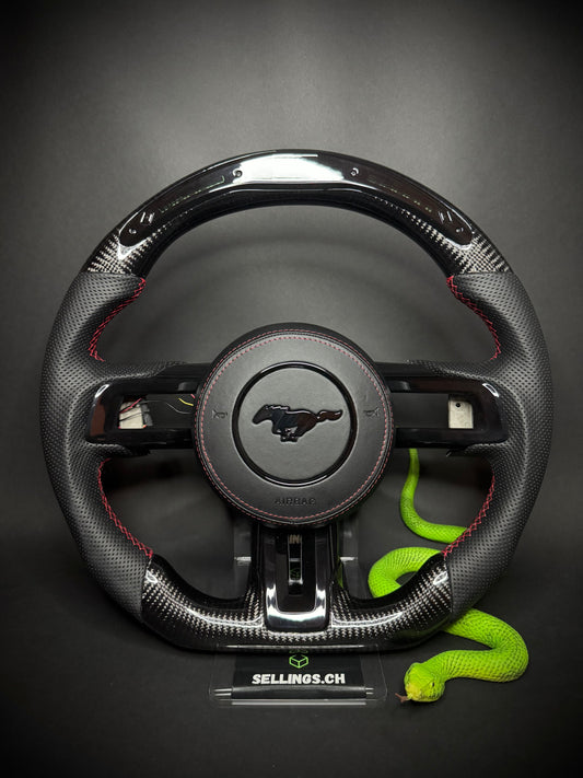 Ford Mustang Sportlenkrad Carbon (LED)