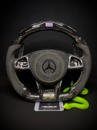 Mercedes AMG Sportlenkrad Forged Carbon (LED)
