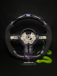 BMW Sportlenkrad Forged Carbon Farbsplitter (LED) F-Serie