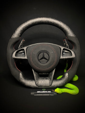compare product Mercedes AMG Sportlenkrad Forged Carbon Matt