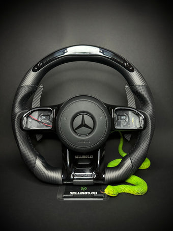 compare product Mercedes AMG Sportlenkrad Carbon Matt (LED)