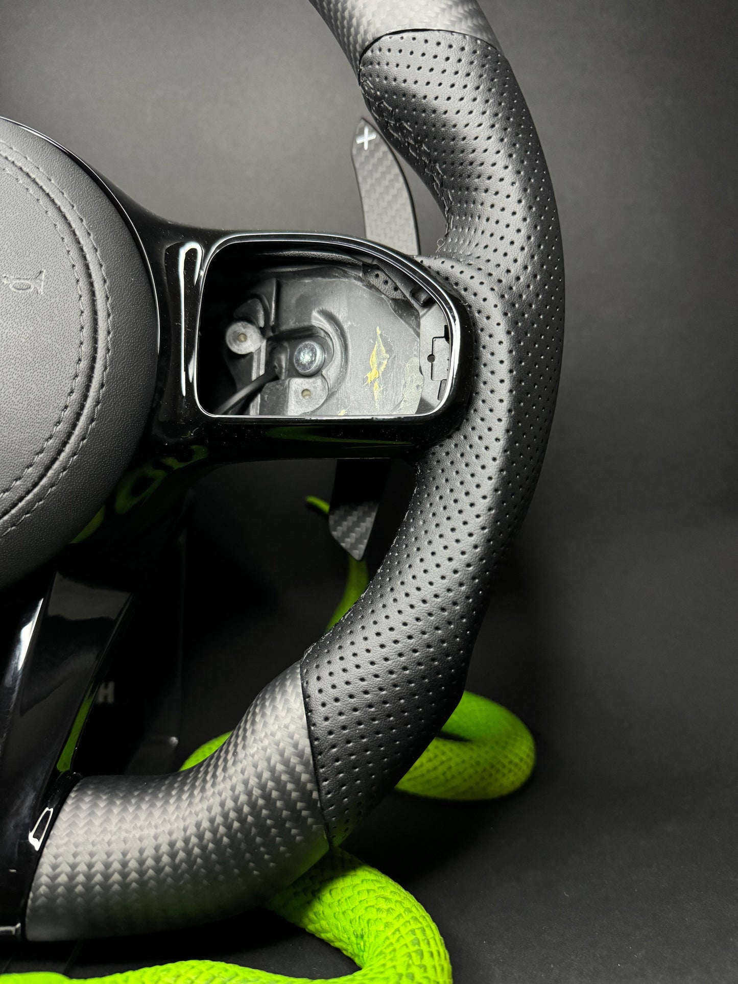 Mercedes AMG Sportlenkrad Carbon Matt (LED)