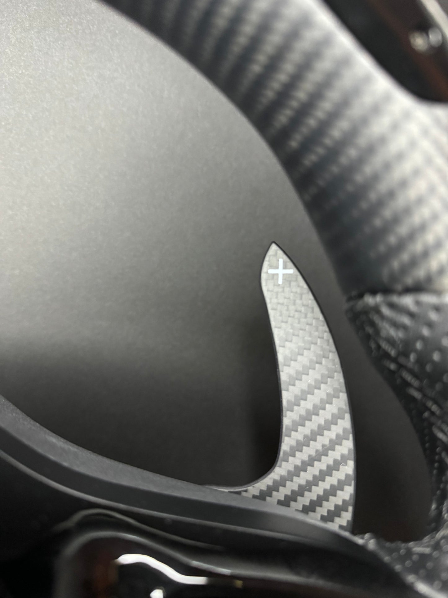 Mercedes AMG Sportlenkrad Carbon Matt (LED)