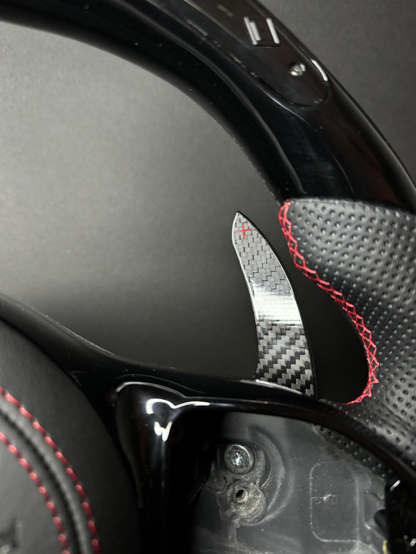 Mercedes AMG Sportlenkrad Schwarz (LED)
