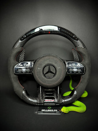 compare product Mercedes AMG Sportlenkrad Carbon LED (Upgrade auf Facelift)