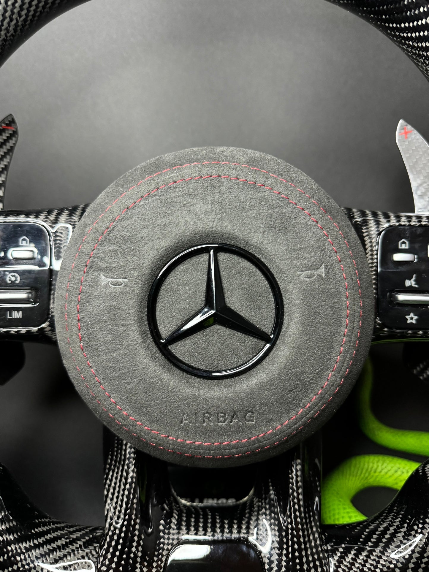 Mercedes AMG Sportlenkrad Carbon LED (Upgrade auf Facelift)