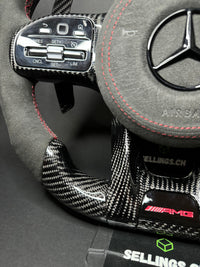 Mercedes AMG Sportlenkrad Carbon LED (Upgrade auf Facelift)