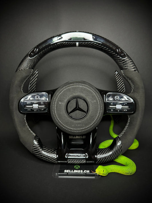 Mercedes AMG Sportlenkrad Carbon (LED)