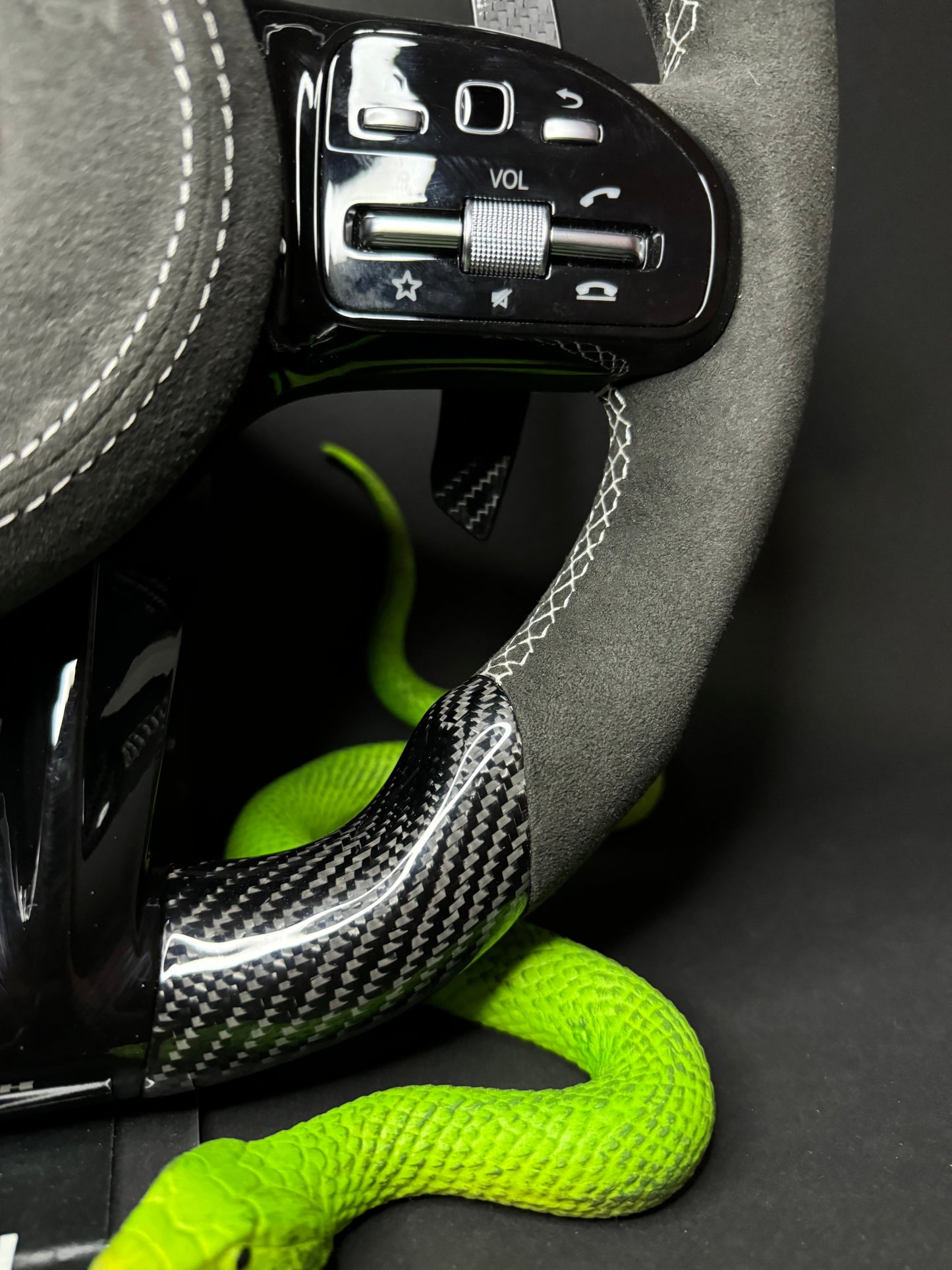 Mercedes AMG Sportlenkrad Carbon (LED)