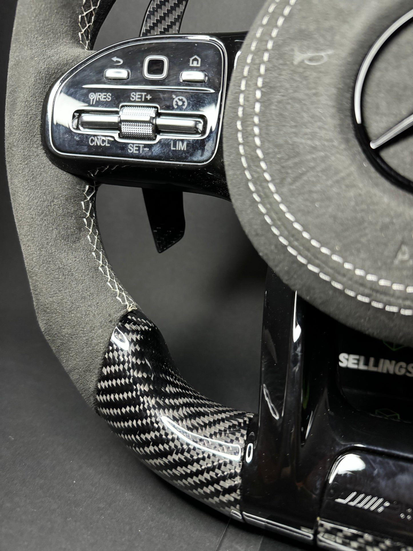 Mercedes AMG Sportlenkrad Carbon (LED)