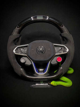 compare product VW Golf 8 Sportlenkrad Carbon R8 (LED)