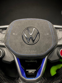 VW Golf 8 Sportlenkrad Carbon R8 (LED)