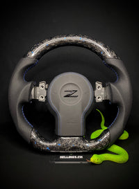 Nissan 350z Sportlenkrad Forged Carbon Farbsplitter