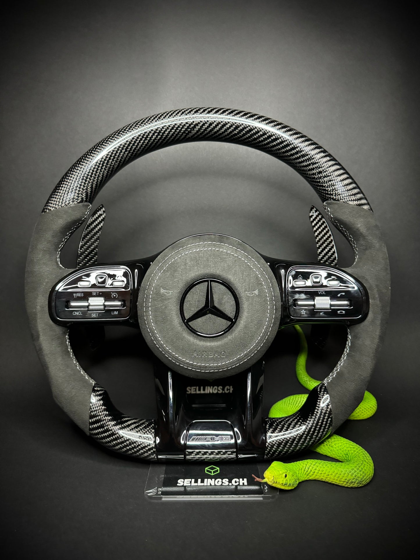 Mercedes AMG Sportlenkrad Carbon