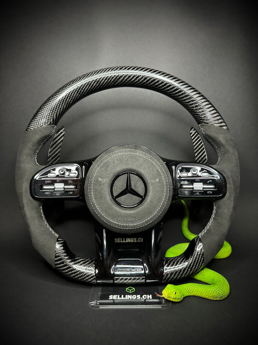 Mercedes AMG Sportlenkrad Carbon