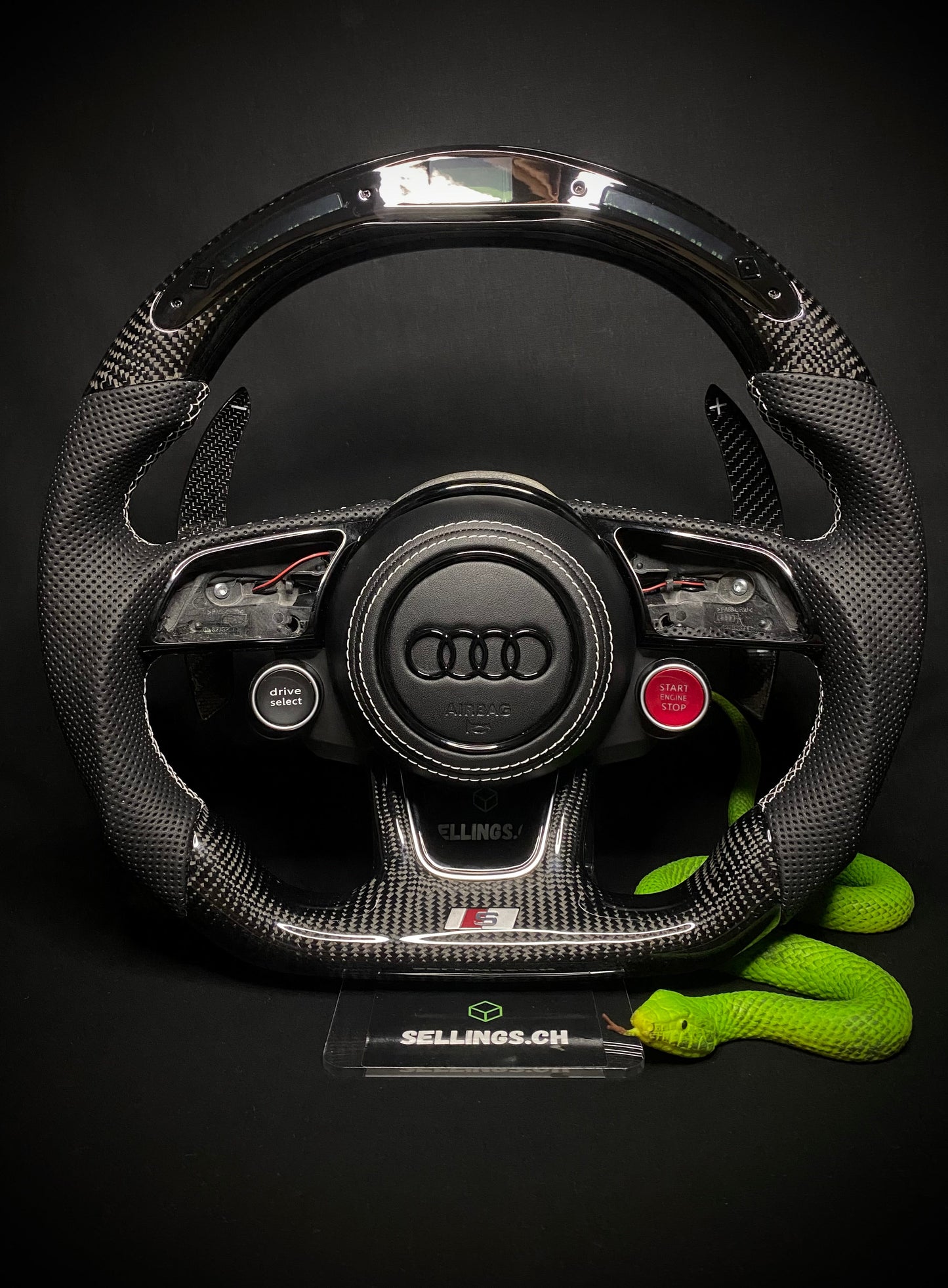 Audi Sportlenkrad Carbon (LED)