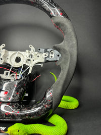 Toyota Yaris GR Sportlenkrad Forged Carbon Farbsplitter (LED)