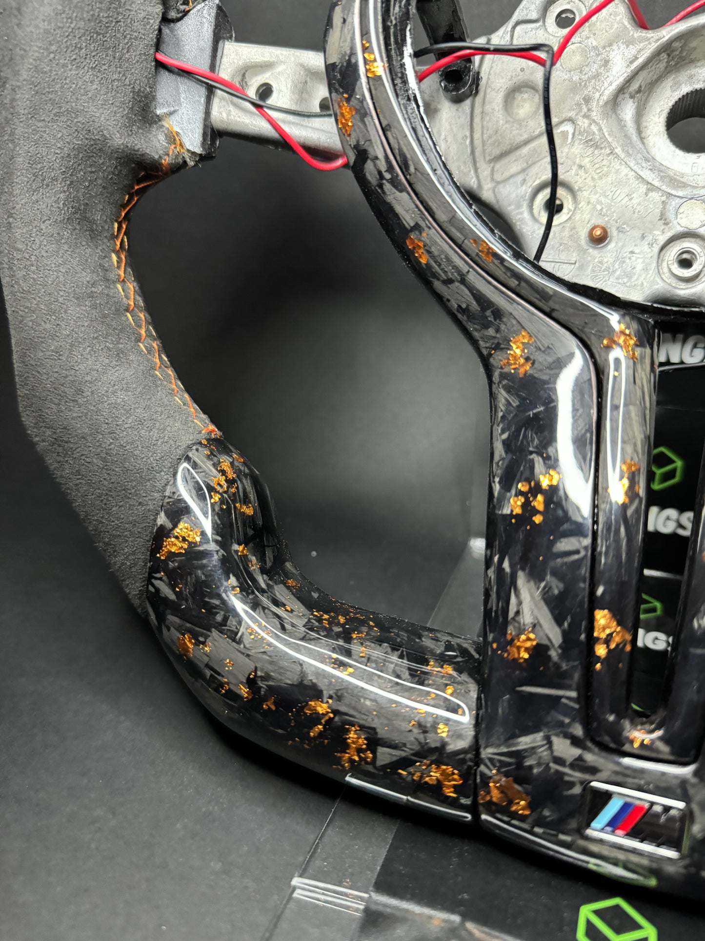 BMW Sportlenkrad Forged Carbon Farbsplitter (LED) F-Serie