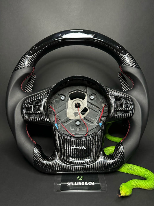 Toyota Supra Sportlenkrad Carbon (LED)