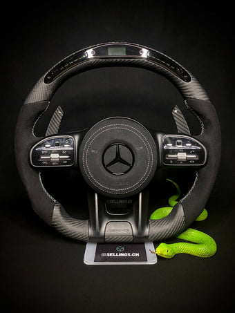 compare product Mercedes AMG Sportlenkrad Carbon Matt (LED)